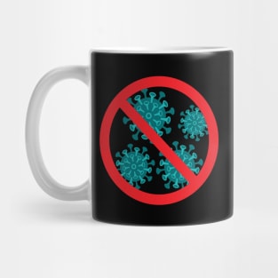 No Covid-19 Mug